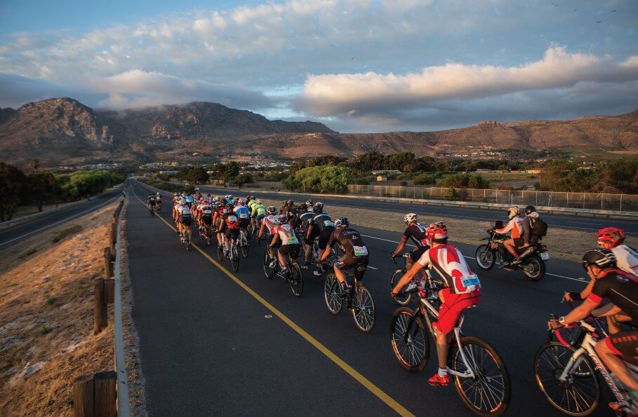 argus cycle tour in cape town
